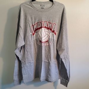 New iu volleyball tee